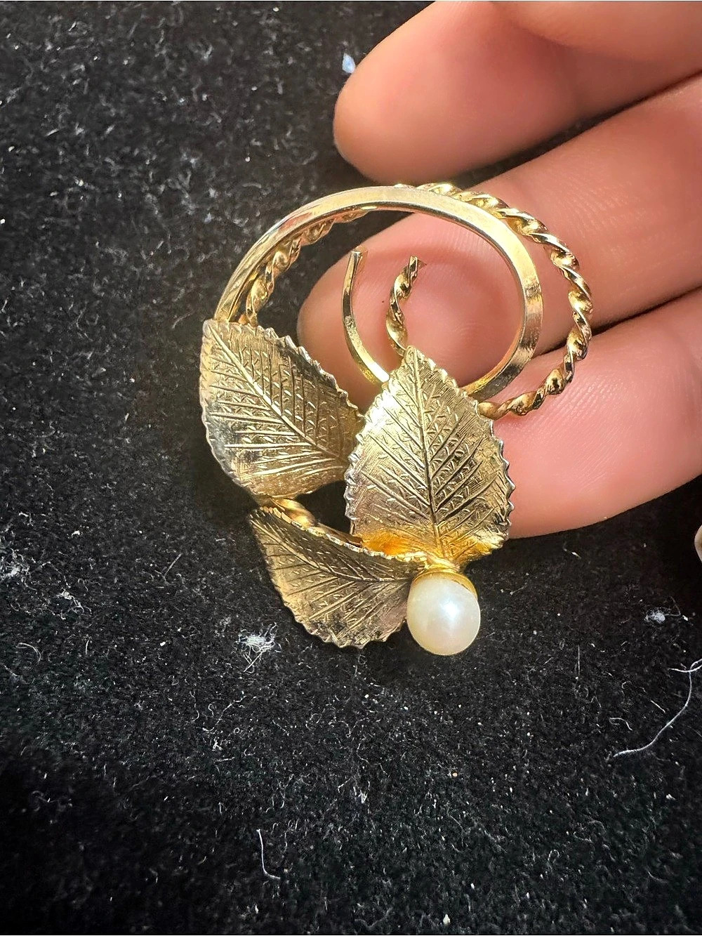 Vintage 12kGF Brooch